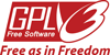 GNU GPLv3 logo